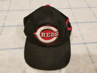 Vintage Cincinnati Reds Signatures Cap Hat Deadstock 90 
