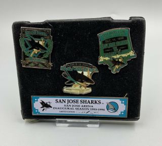 San Jose Sharks 1993 - 1994 Inaugural Season Collector 