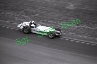 1964 Indy Car Racing Photo Negative Parnelli Jones Indy 500