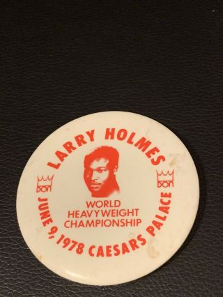 1978 Larry Holmes Vs.  Ken Norton Caesar 