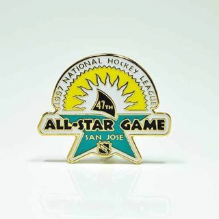 Nhl 1997 Nhl All Star Game №47 San Jose Pin,  Badge,  Lapel,  Hockey