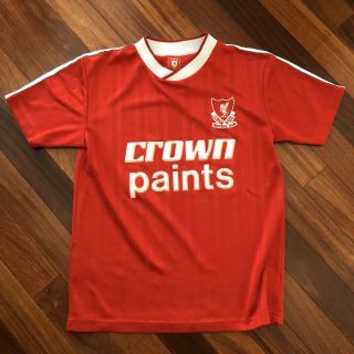 Liverpool Fc 1987 Home Retro Jersey - Men’s Small