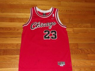 Nike Chicago Bulls Michael Jordan Basketball Jersey Boys Large