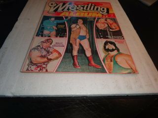 victory sports series wrestling album 1 collectors issue photos and pin –up wwf 2