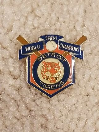 1984 Detroit Tigers World Champions SGA PIN 2