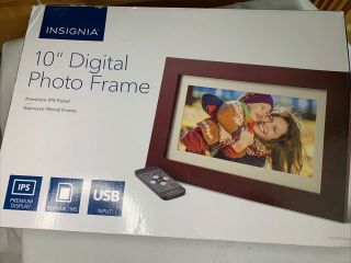 Insignia 10 " Lcd Ips Digital Picture Frame -
