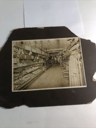Vintage Early 1900’s Sporting Goods Store Photograph Haven Yale