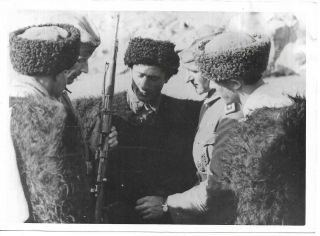 Ww2 Hoffmann Photo Foreign Volunteers Of German Army Cossacks Russian Front 1942