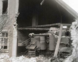 Ww2 Hoffmann Photo The German 60 Tons Tank Panzer Type Tiger 1943 1