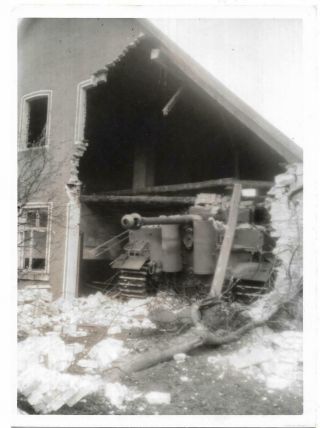 WW2 HOFFMANN PHOTO THE GERMAN 60 TONS TANK PANZER TYPE TIGER 1943 1 2
