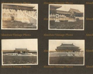 OLD PHOTOS PEKING / BEIJING CHINA STREET SCENE ETC VINTAGE ALBUM PAGES 1920S 3