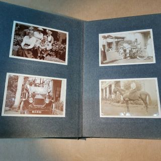 Vintage Family Photograph Album - Ca.  1930s.  Britain And Colonial India.