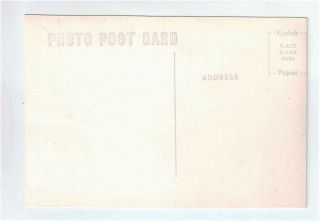 Indian Pagent Harbor Springs Michigan RPPC Vtg 1950 Mini Postcard Ottawa Tribe 2