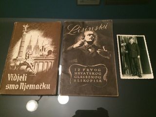 Croatia Ww2 - 2 Booklets And A Photo