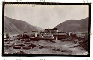 Old Photograph View Of Naini Tibet / China Vintage C.  1910