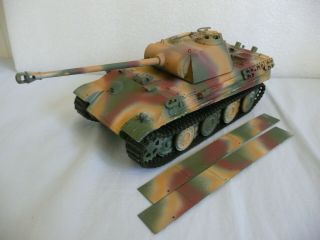 1/35 Built Propainted Tamiya Photo - Etch German Ww2 Panther Panzer Tank Model Kit