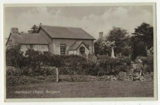 Bontgoch Methodist Chapel Aberystwyth Vintage Postcard Cardiganshire Wales 358c
