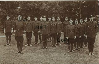 Ww1 Officers Orderlies British Red Cross Society & Order Of St John On Parade