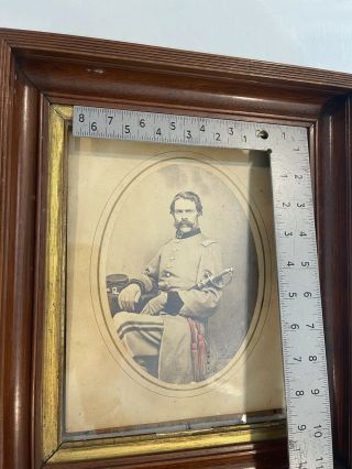 Antique Civil War Soldier Photo Captain in the Veteran Reserve Corps Circa 1864 6