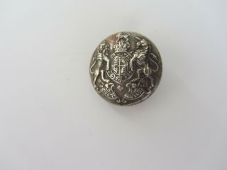 Rare Vintage Ww1 Button (lf) /brooch With Photograph