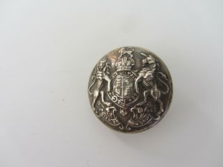 Rare Vintage WW1 Button (LF) /Brooch with Photograph 3