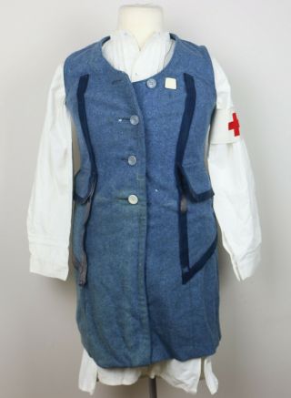 Ww2 Rare German Drk Red Cross Nurse Uniform With Photographs And Letters