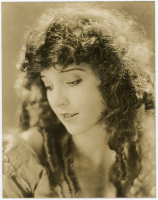 Silent Film Star Madge Bellamy 1920s Winsome Pictorialist Photograph