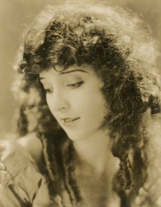 Silent Film Star Madge Bellamy 1920s Winsome Pictorialist Photograph 2