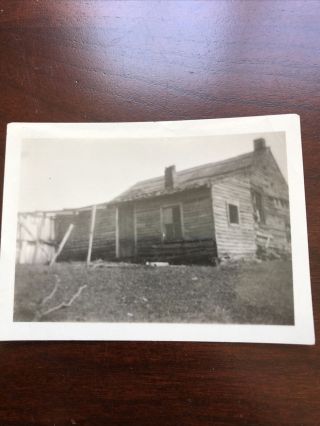 Old Farm House Wooden Shack Vintage Photograph Photo Mt Mount Vernon Oh Ohio