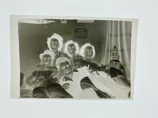 Vintage Photo Negative,  Old School Dorm Room Drinking Party,  Gays And Gals Cc6