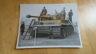 Ww2 Press Photo German Tiger Tank In London Northcliffe