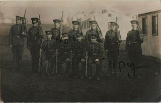Ww1 Soldier Canadian Expeditionary Force Cef 1st Contingent ? In Hutted Camp