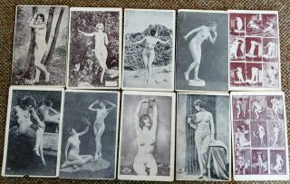 British India Era Erotica Vintage Nude Cards