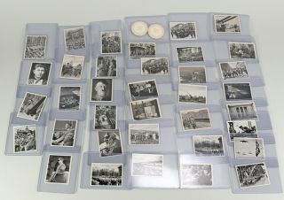 H0733 Deutsches Reich Adolf Hitler World War Ii Rare Photographs Cigarette Cards