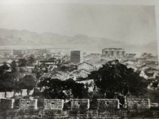Hong Kong 1920s Kowloon Walled City View Sung Wong Toi To Kai Tak Photograph