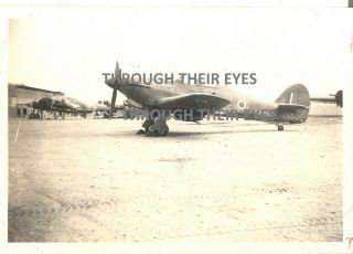 DVD scans WW2 RAF photo album N.  Africa 73 SQD Hurricane Luftwaffe wrecks Me109 2