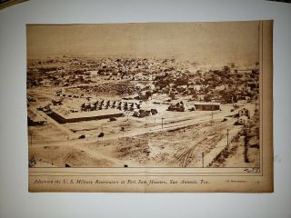 Fort Sam Houston Texas San Antonio 1918 World War 1 Ww1 Picture