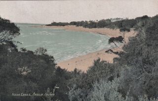 Vintage Postcard Victorian Railways Phillip Island Victoria 1900s