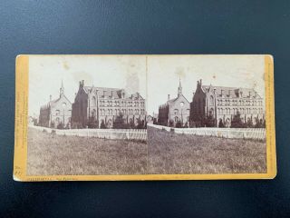 Antique Stereoview Photograph - St.  Mary 
