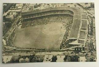 Vintage Kodak Picture Postcard Of Wrigley Field Chicago Cubs 1938 Ws
