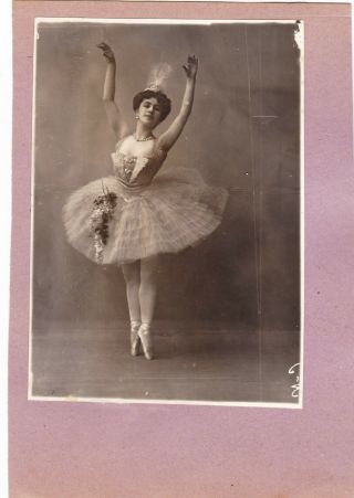 Mathilde Kschessinska Ballerina Imp.  Theater Ballet Dancer Russia Antique (3)
