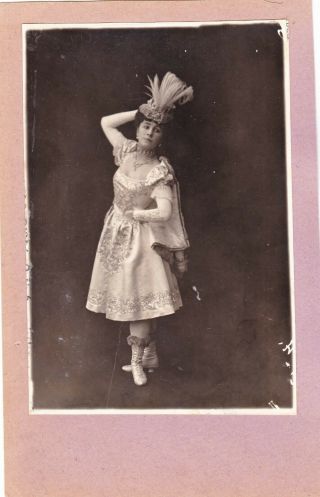 Mathilde Kschessinska Ballerina Imp.  Theater Ballet Dancer Russia Antique (2)