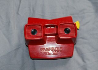 One Of The ` Holy Grail ` View Master Stereo Viewers The Red Model E With Boxed