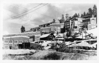 Vintage Rppc Photo Postcard British Columbia Allenby Concentrator Granby Mining
