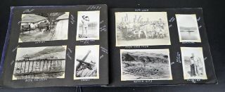 Grand Coulee Dam Construction Worker Photo Album Souvenirs Grocery Store Pic