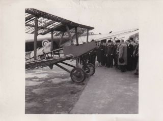 Press Photo Ww2 Winston Churchill Whitley Bomber & Ww1 Aircraft 28.  9.  41