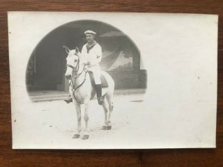 China Old Postcard German Sailor In China Tsingtau