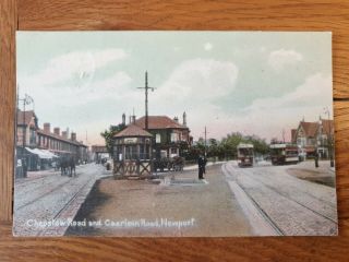 Chepstow Road And Caerleon Road - Newport - Old Postcard 333