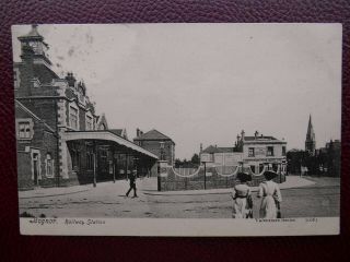 Railway Station & Terminus Hotel Bognor Regis Sussex Vintage 1906