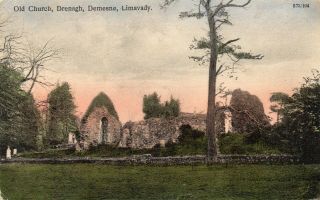 Old Church Drenagh Demesne Limavady Co.  Derry Londonderry Ireland Postcard